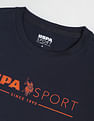 USPA Active Slim Fit Brand Print T-Shirt