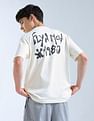 Flying Machine Relaxed Fit Typographic Printed T-Shirt