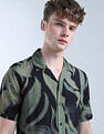Flying Machine Abstract Printed Color Of Home Shirt