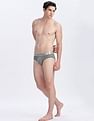 Calvin Klein Underwear Low Rise Solid Grey Briefs