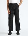 Flying Machine Mid Rise Solid Trousers