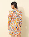 U.S. Polo Assn. Women Floral Printed Shirt Dress