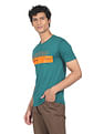 Flying Machine Pure Cotton Brand Print T-Shirt