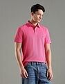 Tommy Hilfiger Solid Regular Fit Cotton Polo T-Shirt