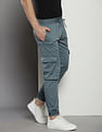 Calvin Klein Skinny Fit Badge Logo Cargo Pants