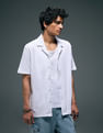 Flying Machine Cuban Collar Knitted Shirt
