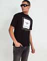 Flying Machine Glow In The Dark Cotton T-Shirt
