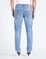 Flying Machine Stone Wash Slash Slim Tapered Jeans