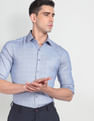 Arrow Windowpane Check Slim Shirt