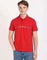 Tommy Hilfiger Logo Regular-Fit Cotton Polo Shirt