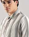 Calvin Klein Jeans Vertical Stripes Slim Fit Plain Woven Shirt