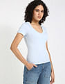 Tommy Hilfiger Solid Slim-Fit Cotton T-Shirt