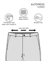 Arrow Sports Cotton Linen Mid Rise Trousers