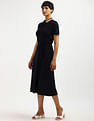 Tommy Hilfiger Global Stripe Midi Polo Dress