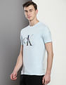 Calvin Klein Monogram Print Slim T-Shirt