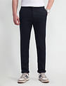 Arrow Sports Slim Fit Solid Trousers