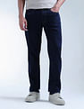 Flying Machine Freddie Slim Straight Fit Mid Rise Jeans