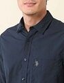 U.S. Polo Assn. Pure Cotton Paisley Printed Shirt
