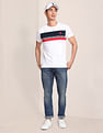 U.S. Polo Assn. Horizontal Stripe Crew Neck T-Shirt