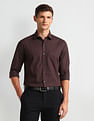 Arrow Manhattan Slim Fit Textured Shirt