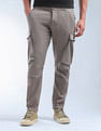 Flying Machine Solid Relaxed Fit Knitted Joggers