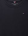 Tommy Hilfiger Kids Boys Cotton Solid T-Shirt