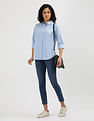 Tommy Hilfiger Solid Oxford Relaxed Fit Shirt