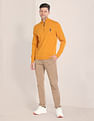 U.S. Polo Assn. High Neck Logo Sweater
