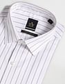 Arrow Vertical Stripe Auto Press Shirt