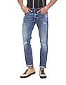 Flying Machine Michael Slim Tapered Fit Ripped Jeans