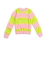 U.S. Polo Assn. Kids Girls Horizontal Stripe Sweater