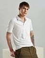 Calvin Klein Jeans Solid Slim Fit Cotton Polo Shirt