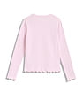 Tommy Hilfiger Kids Girls Round Neck Essential Rib T-Shirt