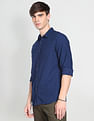 Flying Machine Twill Washed Shirt