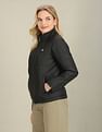 U.S. Polo Assn. Women High Neck Puffer Jacket