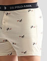 USPA Innerwear Printed Cotton OEX09 Boxers - Pack Of 2