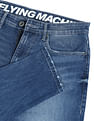 Flying Machine Slash Slim Tapered Fit Stone Wash Jeans