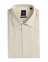 Arrow Cotton Linen Slim Fit Shirt