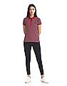 U.S. Polo Assn. Women Printed Polo Shirt