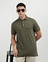 Tommy Hilfiger Solid Logo Slim Fit Polo Shirt