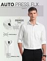 Arrow Slim Fit Dobby Solid Pattern Shirt