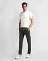 Arrow Sport Slim Fit Geometric Patterned Trousers