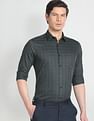 Arrow Tonal Windowpane Dobby Formal Shirt