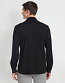 Arrow Newyork Cutaway Collar Solid Knit Shirt