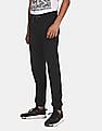 Calvin Klein Men Black Premium Regular Solid Joggers