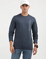 Calvin Klein Solid Logo Cotton T-Shirt