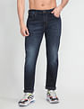 Flying Machine F-Jango Relaxed Straight Fit Mid Rise Jeans