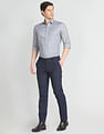 Arrow Newyork Houndstooth Slim Check Formal Shirt