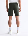 USPA Active Solid Slim Fit Active Shorts