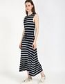 Tommy Hilfiger Viscose Crew Neck A-Line Dress